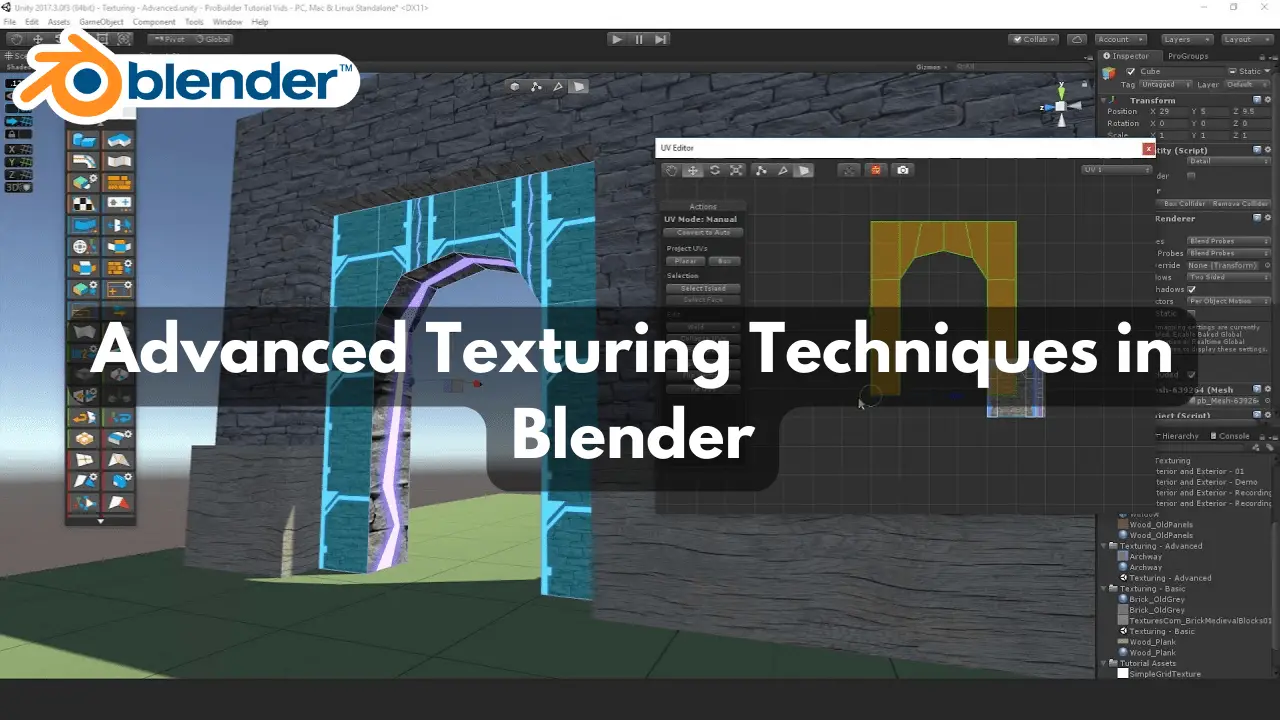 Advanced Texturing Techniques in Blender: Procedural and UV Mapping