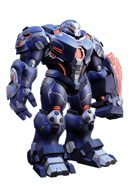 Hulk Buster 3d model with Animations