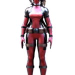 Lady Deadpool 3D models free