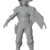 Power Ranger Cowboy free 3D character models