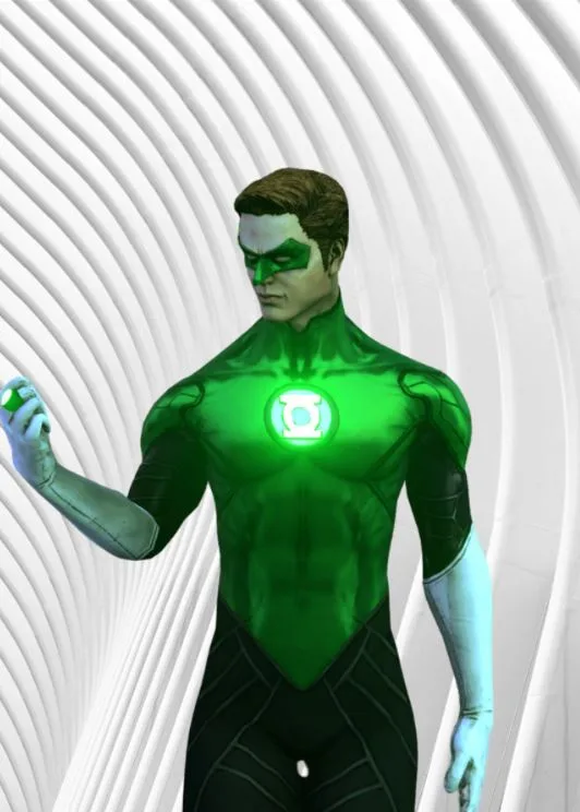 Green Lantern with Animations – High Quality Superhero