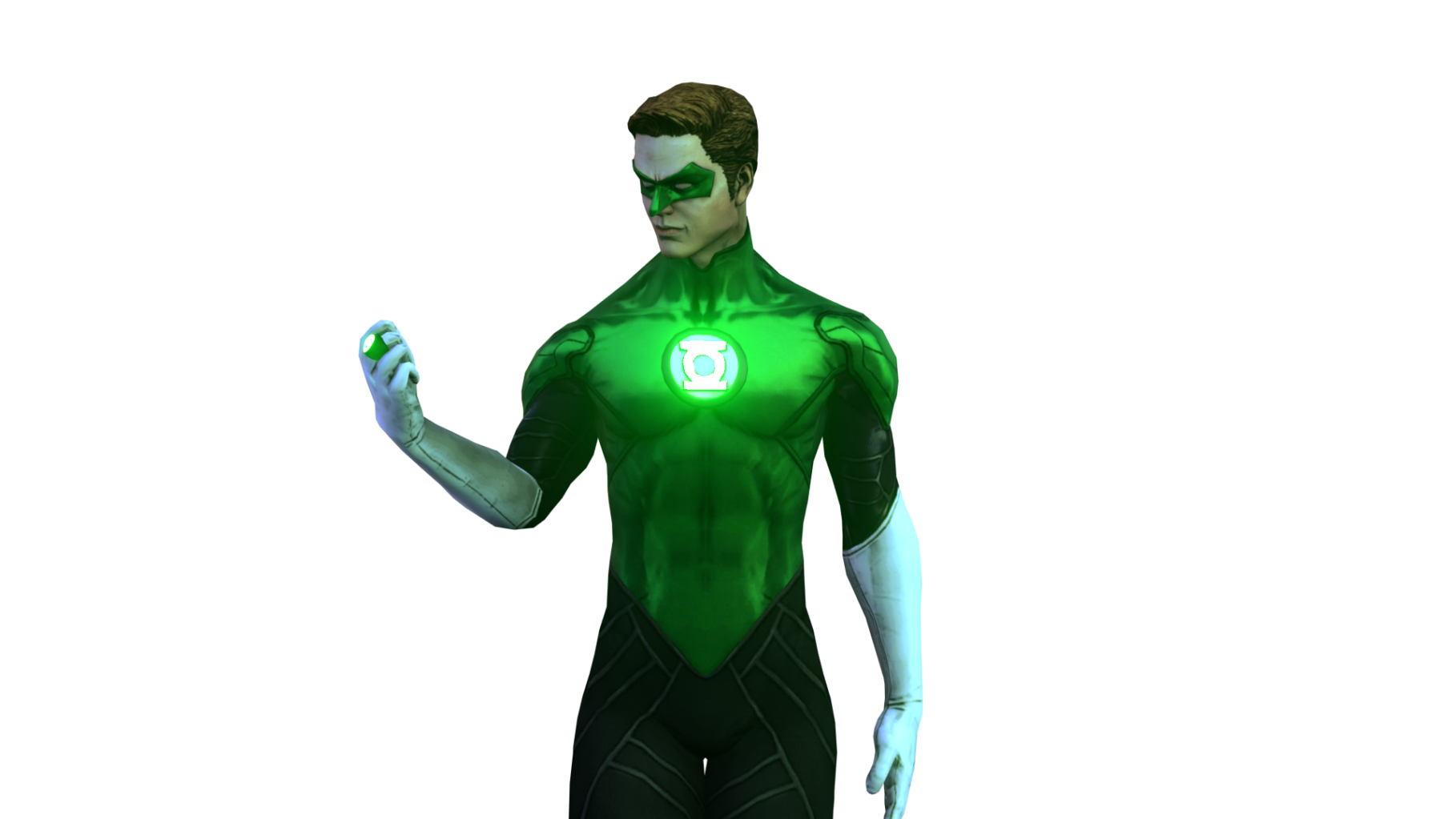 Green Lantern with Animations