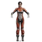 Claire Elza Walker 3D model