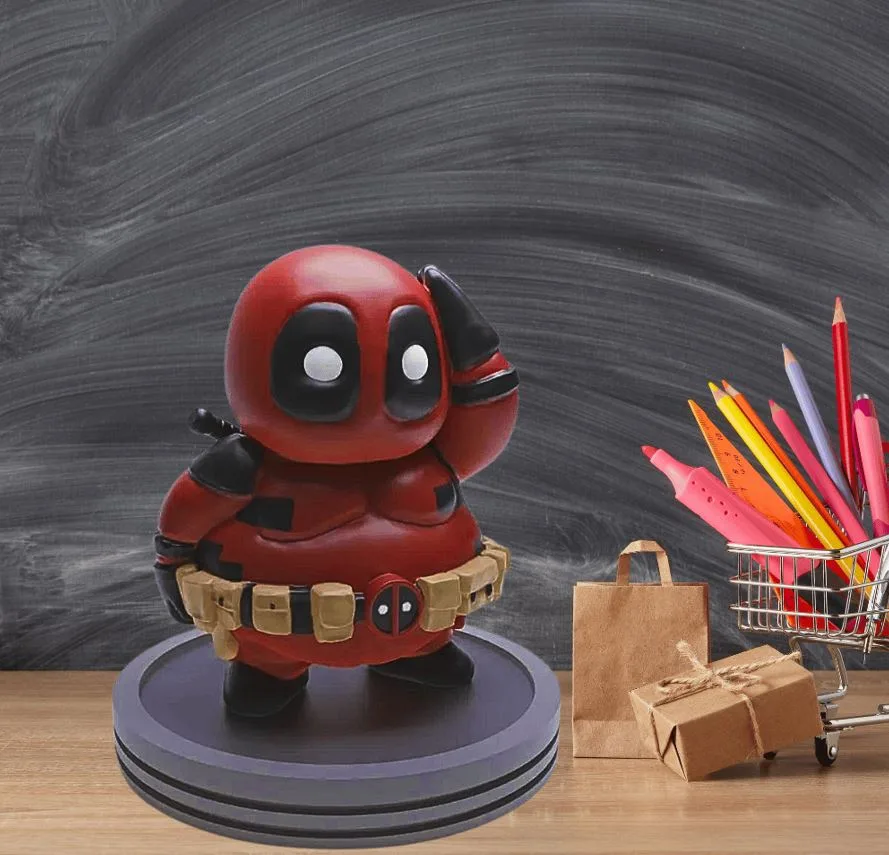 Chubby/Fat Deadpool 3D Printing Model