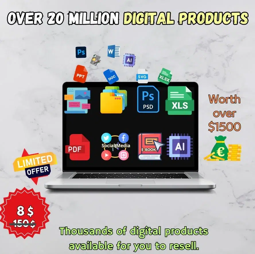 20M+ Digital Products with Master Resell Rights: Your Path to Profit