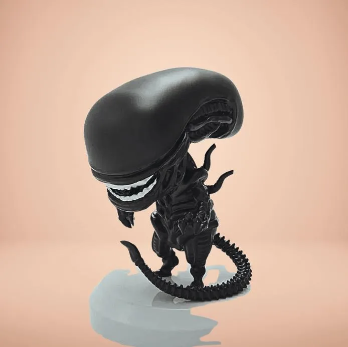 Alien 3D Printing Model