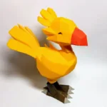 Low poly Chocobo