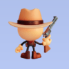 Cute Cowboy 3D Model STL